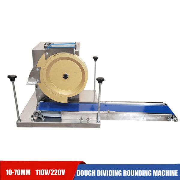 10-70mm Dough Ball Making Machine Tortilla Pita Bread Roti Cookie Dough Rounder Machine Electric Dough Divider Rounder Machine