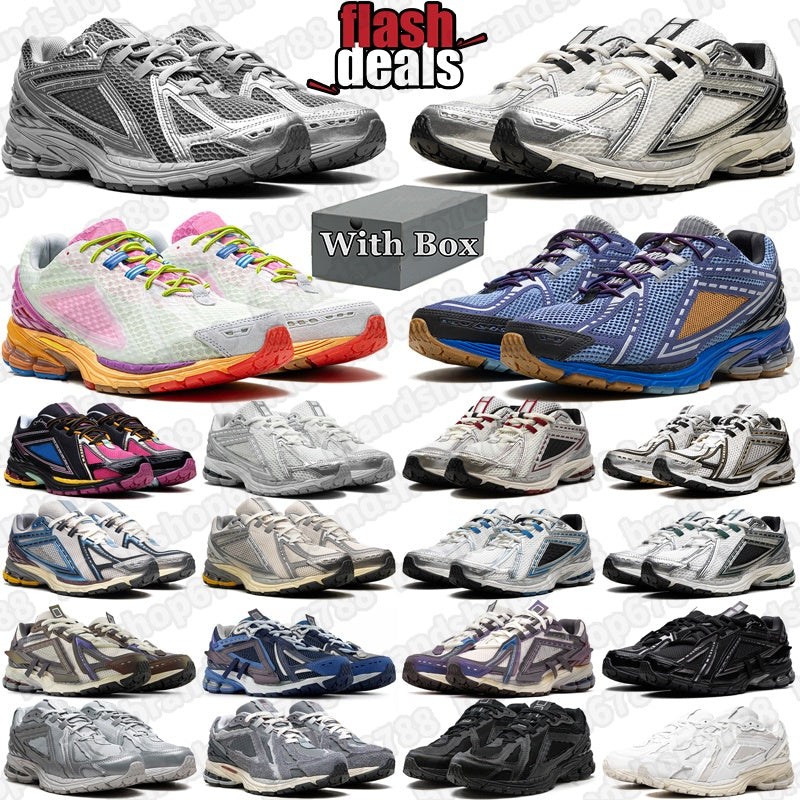 Designer 1906r Shoes Sneakers For Men Women 1906a Triple Black White Metallic Gold Sea Salt Blue Grey Casual Mens Womens Trainers Outdoor Sports Pla