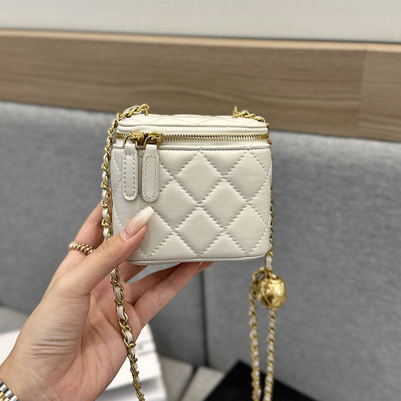 Womens Mini Cosmetic Lipstick Fashion Cross Body Bag Shoulder Bags