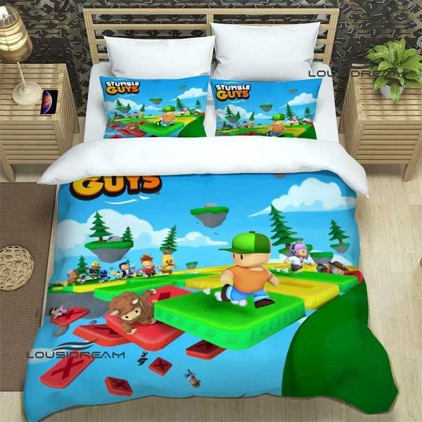 Stumble Guys bedding set luxury birthday gift X241029