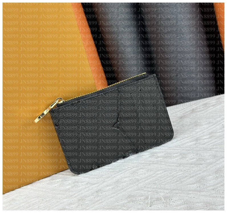 Top quality Genuine Leather Wallets Purse card holder Luxurys famous designer single wallet Men Women Holders Coin Mini Key Pocket Interior Slot Wit