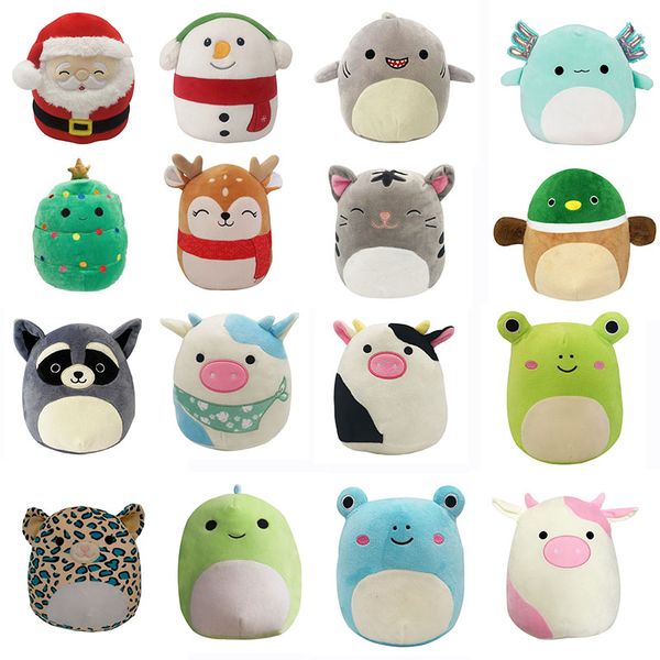 Stuffed Plush Animals Super Cute Plush Dolls Toy Kawaii Plushie Fruit Animal Squishy Squishi Squish Mellow Mallow Pillow Stuffed Animal Toys