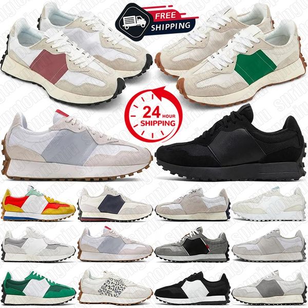 Free Shipping New 327 Running Shoes Designer Sneakers womens mens trainers Triple Black White Quartz Grey Sea Salt Crystal Pink Outdoor Spor