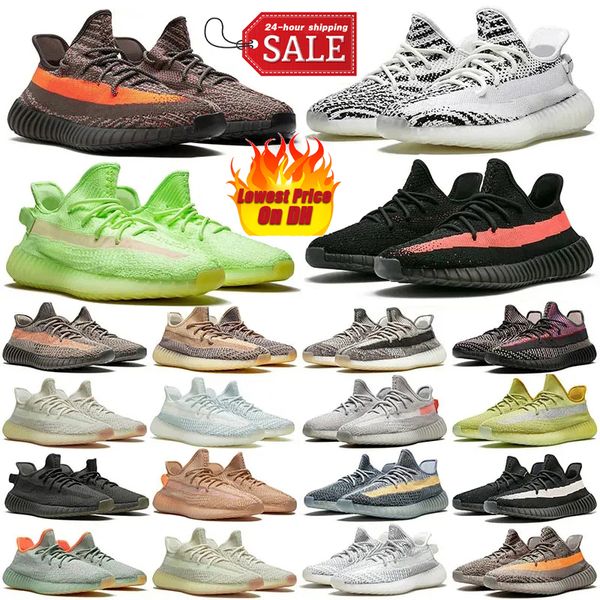 Designer Running Shoes Mens Box Onyx Bone Outdoor Trainers Shoes For Men Women Fashion Dazzling Blue Salt Bred Oreo Classic Casual Shoes Spo