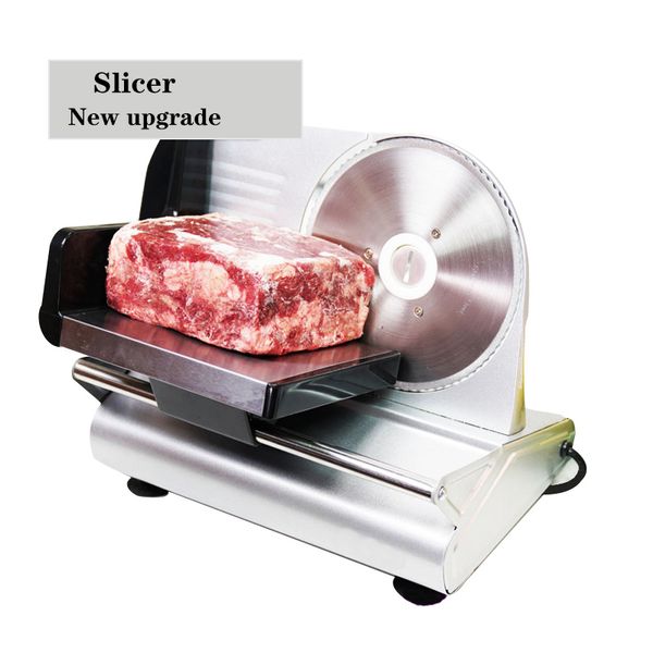 110V-220V Meat Grinder Mincer Machine For Home Kitchen Automatic Beef Lamb Potato Slice Knife Bread Food Cutter Slicer Chipper