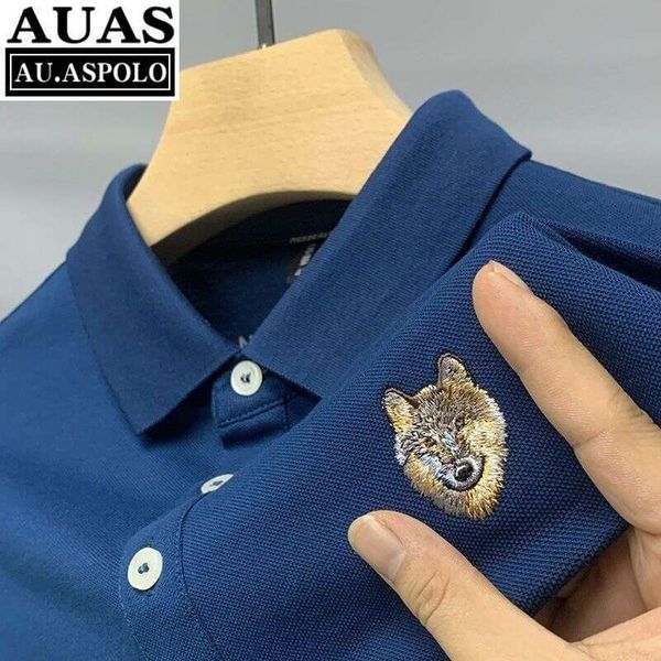 Men&#039;s short brand pure cotton embroidery Paul polo shirt half sleeved casual lapel T-shirt trend men clothing shirt man versatile busin