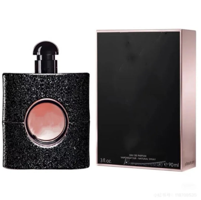 5A Women Perfume Cologne 90ml Incense Perfumes eau de parfum over red glitter floral shock Women&#039;s Black Opium Parfume Fashion brand