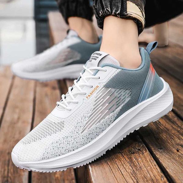 Novo Summer Men Men Plataforma de caminhada ao ar livre Treinamento de malha respirável Casual Running Sneakers Shoes Tenis Deportivos HOMBR