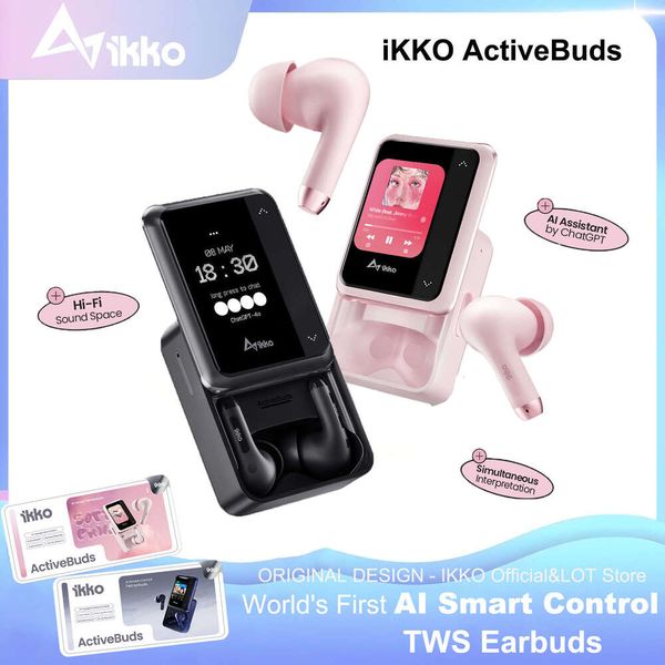 iKKO ActiveBuds Bluetooth Earphones Wireless Headphones World&#039;s First TWS Earbuds with Smart System&Toucreen In-Ear Headsets
