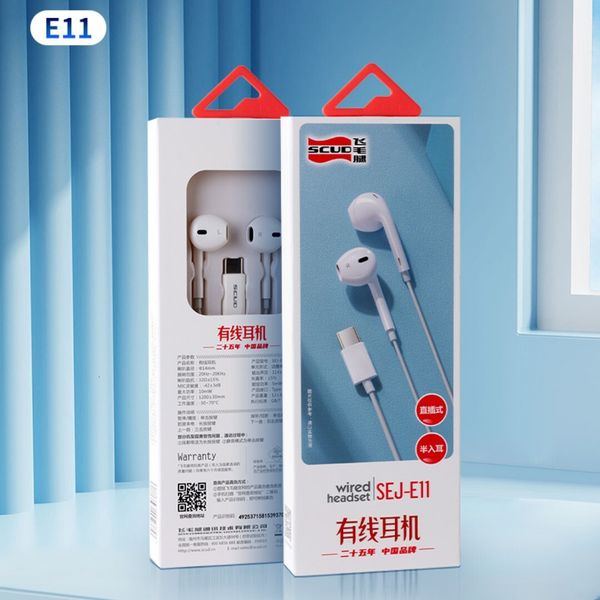 Flying Spur TYPE C Wired Earphones Are Fully Compatible With Wire Controlled Semi In Ear Design Suitable For Xiaomi Huawei Apple Etc