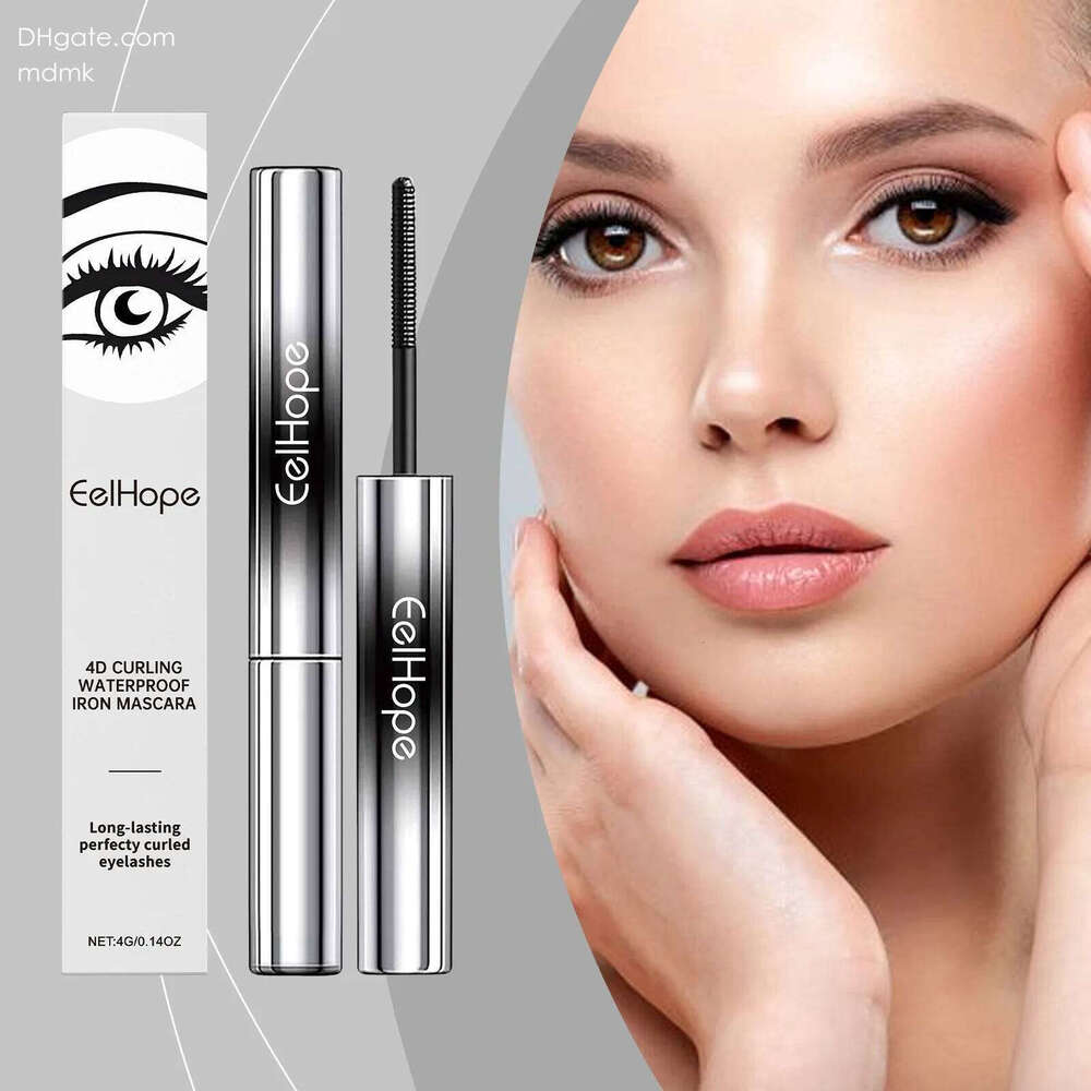 Eelhope 4g Eyelash Lengthening 4d Curly Thicken Eye Lash Long Lasting Makeup Waterproof Fast Dry Black Curling Mascara X250703