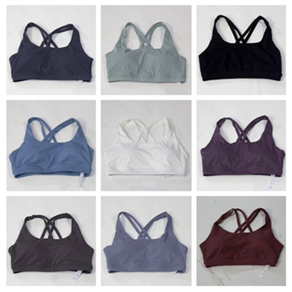BRA TOP DE YOGA WOMENS SEM RUNDO DE VELHO MULHERES DE VELHO MULHERES TOPS ROUGAS DE GYMS DE AUTHER DE AUTHER