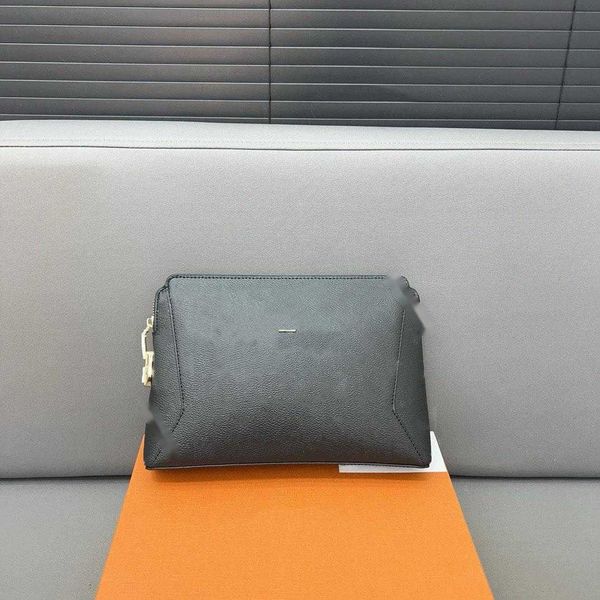 2025--10A Luxury designer combination lock print clutch bag, card holder, wallet, multi-functional men&#039;s bag, leather bag, coin purse,