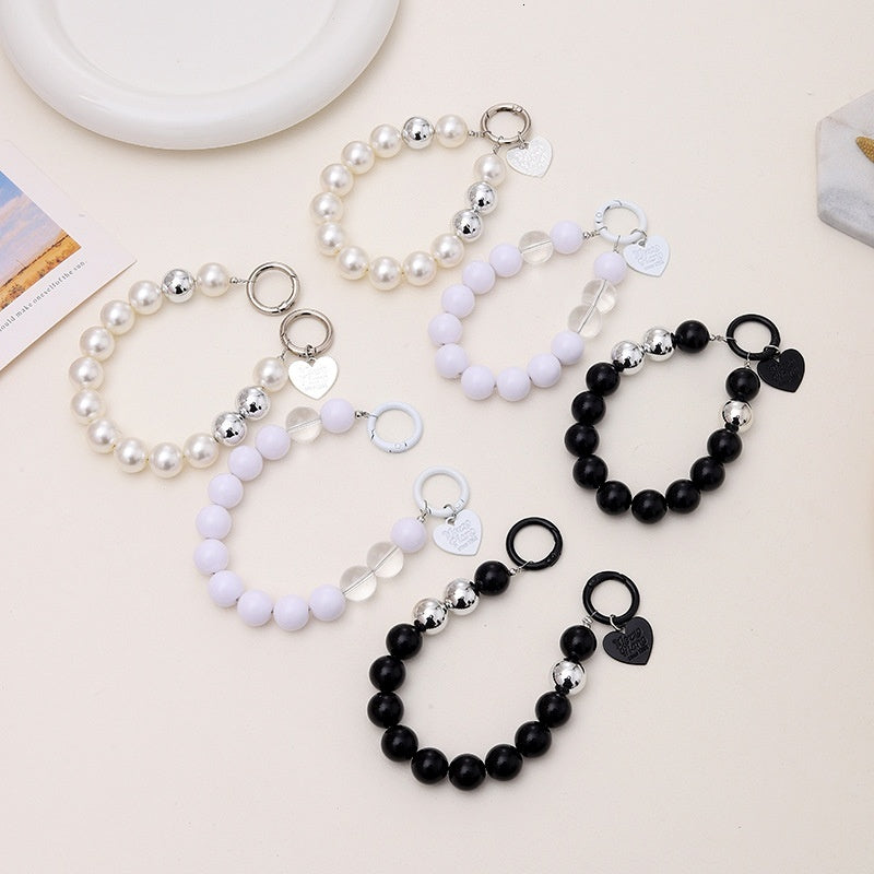 Yilian Jewelry New Acrylic Beaded Handheld Chain Phone Case Headphone Bag Accessories Women&#039;s Water Cup Hanging Rope