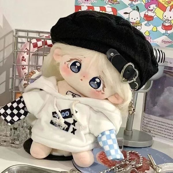 Cotton Dolls Series Kawaii Gift Xiaoxiao 8 Inch 20cm Plushies Cute Soft Anime Plush Doll With Clothing Toy 240416