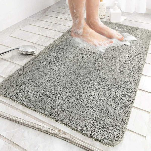 Bathroom non-slip mat rectangular shower non-slip bath mat bathroom waterproof floor mat 40x60cm bath stepping matC241227