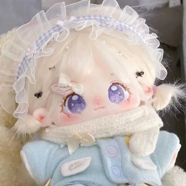 Stuffed Plush Animals 20cm Cute Plush Toy Doll Decoration Filling Plush Cotton Baby Doll DIY Dress Series Childrens and Girls Birthday Gifts