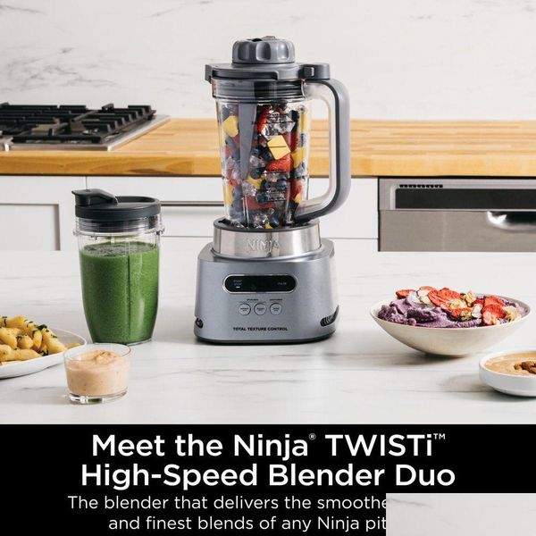 Other Kitchen Tools Ninja Twisti High-Speed Blender Duo 3 Preset -Iq Programs 34 Oz Pitcher Capacity Ss150 Drop Delivery Home Garden D Dhj1M
