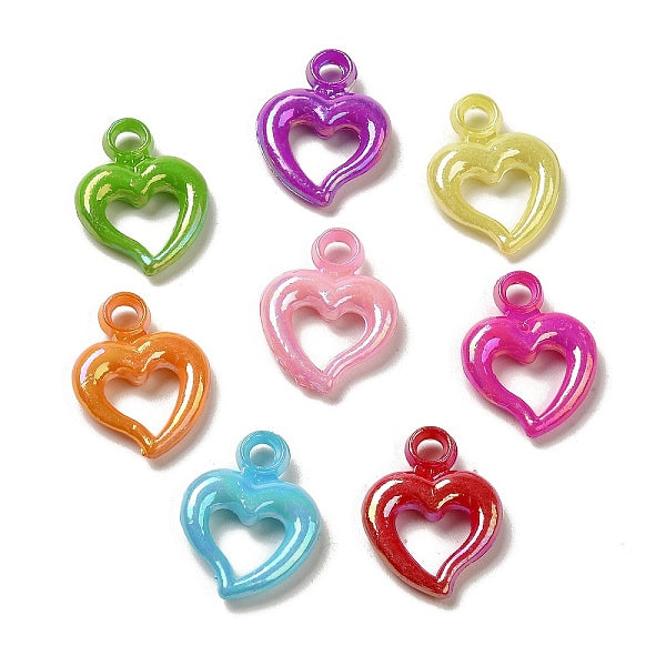 Placage de pendentifs acryliques opaques