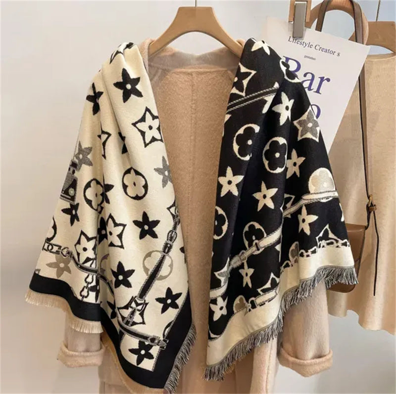 New top Women Man Designer Scarf fashion brand 100% Cashmere Scarves For Winter Womens and mens Long Wraps Size