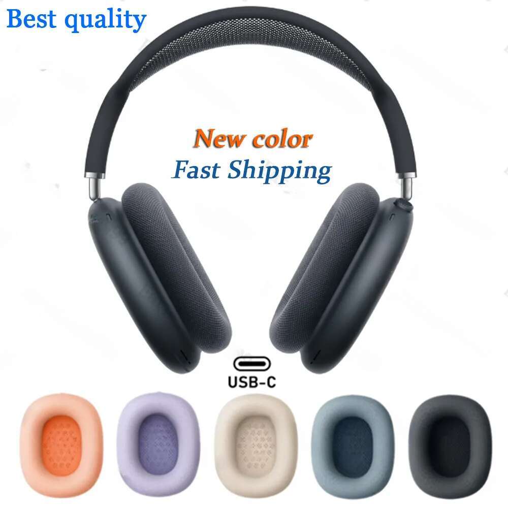 2024 New Apple 2 TYPE-C Headband Headphone Earphones Accessories Transparent TPU Solid Silicone Waterproof Protective case AirPod Pro Max Headset