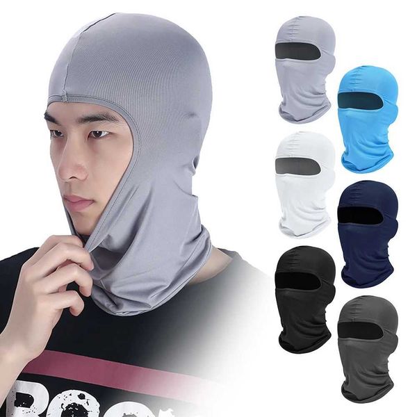 Men clava Mask Motorcyc Hood Full Face Cover Cycling s Ski Neck Warmer Windproof Breathab Anti-UV Biker Helmet HatXJ241021