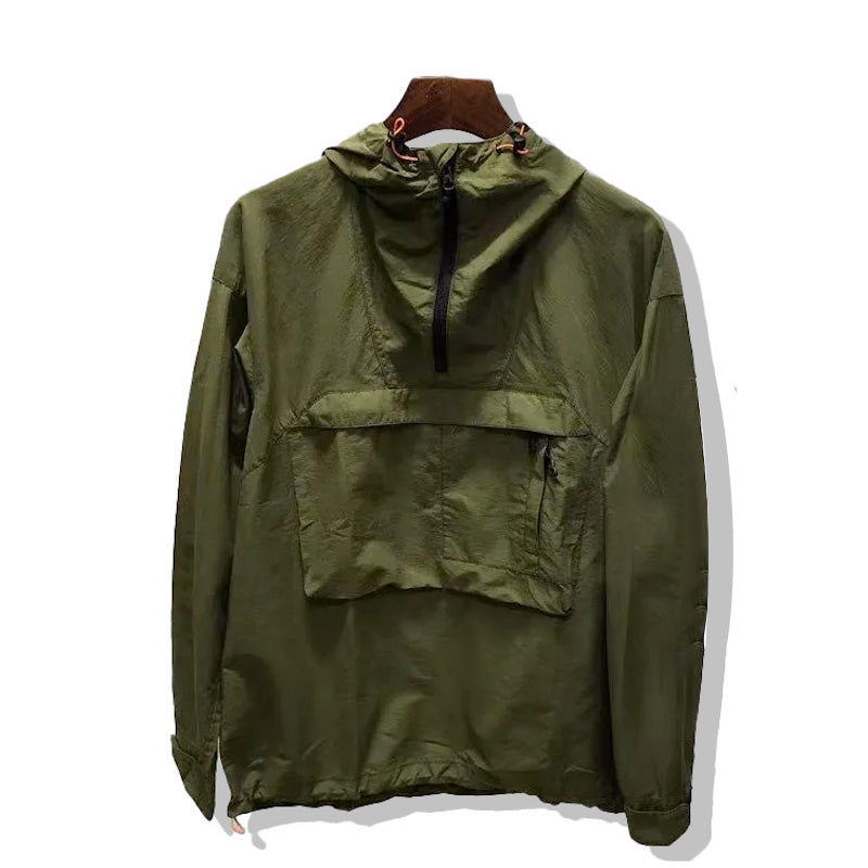 crinkle reps jacket men jacket jackets mens womens fashion embroidery graphic coat hooded zip windproof Jacket three Color M-2XL Outerwear