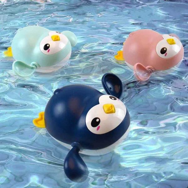 Baby Bath Toys Bathroom Toys Childrens Swimming Clockwork Doll Playing with Water Baby Bathing Cute and Fun Childrens Bathroom Shower Animal