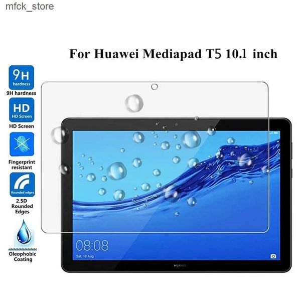 Tablet PC Screen Protectors Tablet Protective Film Dust Proof Film for MediaPad T3 10 9.6-inch Bubble-free Tempered Glass J241210
