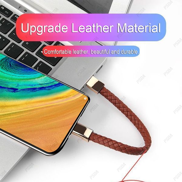 EONLINE Bracelet USB Cable Portable Micro USB Type C USB-C Data line Wristband Phone Cables for Phone Xiaomi