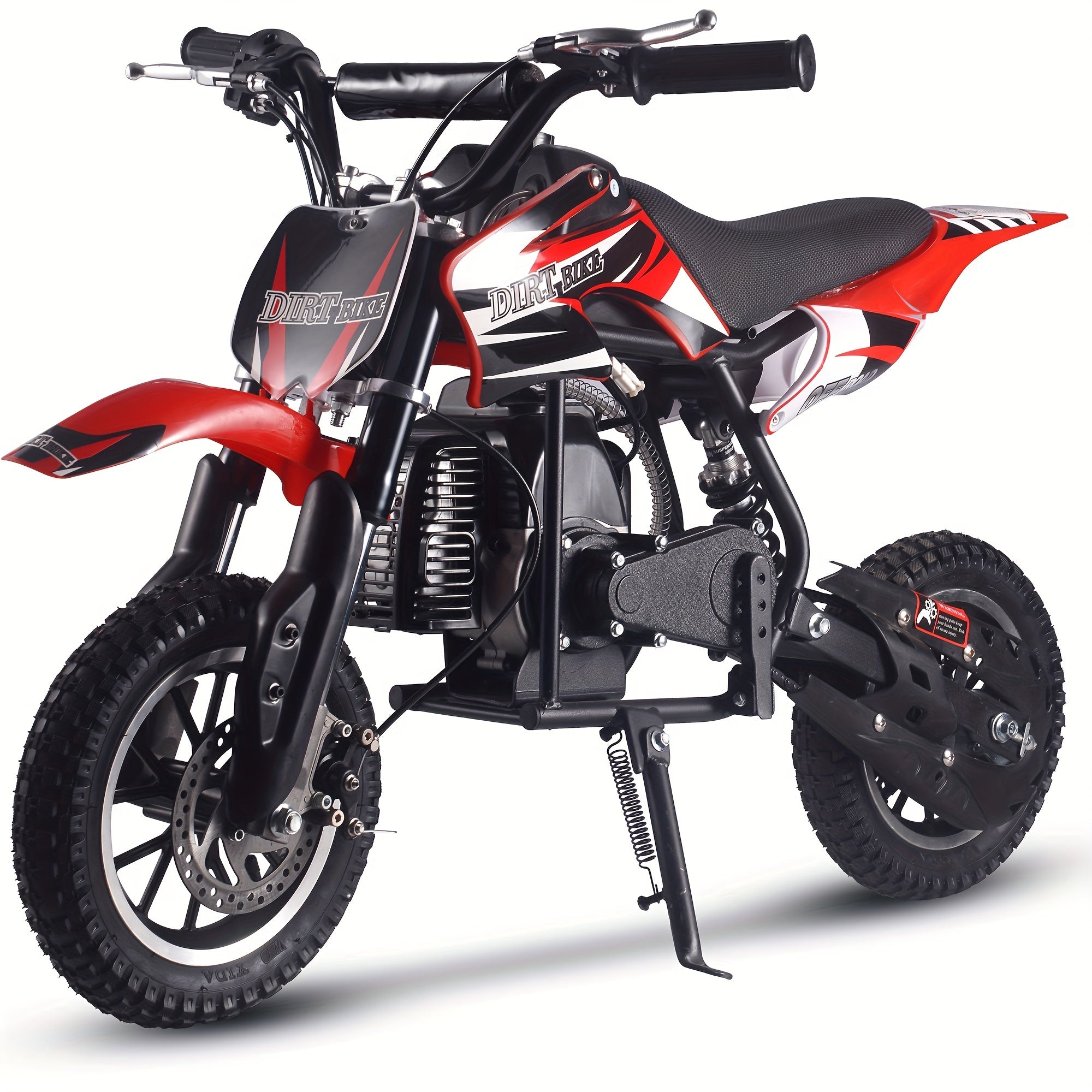 TEMU Mini 50cc Gas Dirt Bike, Db1 Model 2 Stroke Ride On Bike With Off-road Tire, Shocks, Pull Start, Oil Mixed Required, Support Up To 130lbs, : 20
