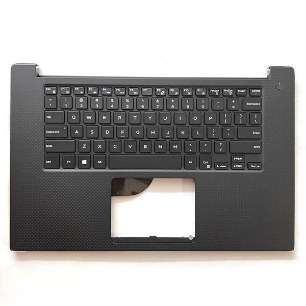 New For Dell XPS 15 9550 Precision 5510 Palmrest Cover With Keyboard KYN7Y 0KYN7Y