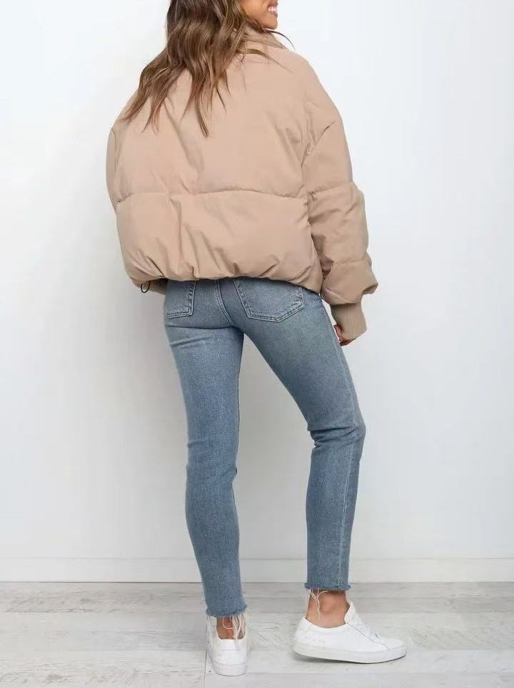 Women&#039;s Designer Down Winter Jacket Women Outerwear Puffer Jacket Women Coat Black White Long Sleeves Casual Sweatshirts Suitable for cold weat