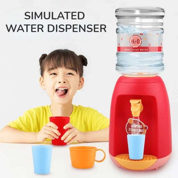 Childrens water dispenser kitchen toys juice milk drinks fountain simulator equipment Montessori girls educational toys Git X241107