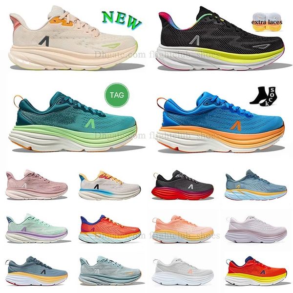 og sneakers One One running shoes big size us13 eur46 47 fashion Bondi 8 dghate luxury grey Clifton 9 basket des chaussures jogging high qua