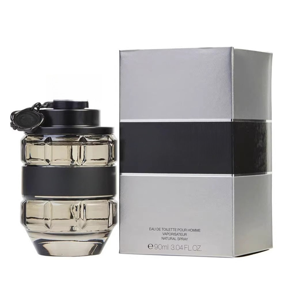 TEMU & Roif Boomm! - Spicy Wood Mixed With Amber And Vanilla, 3.4 Ounces, Lasting Fragrance, High-quality Men's Cologne, Essential For Fragrance