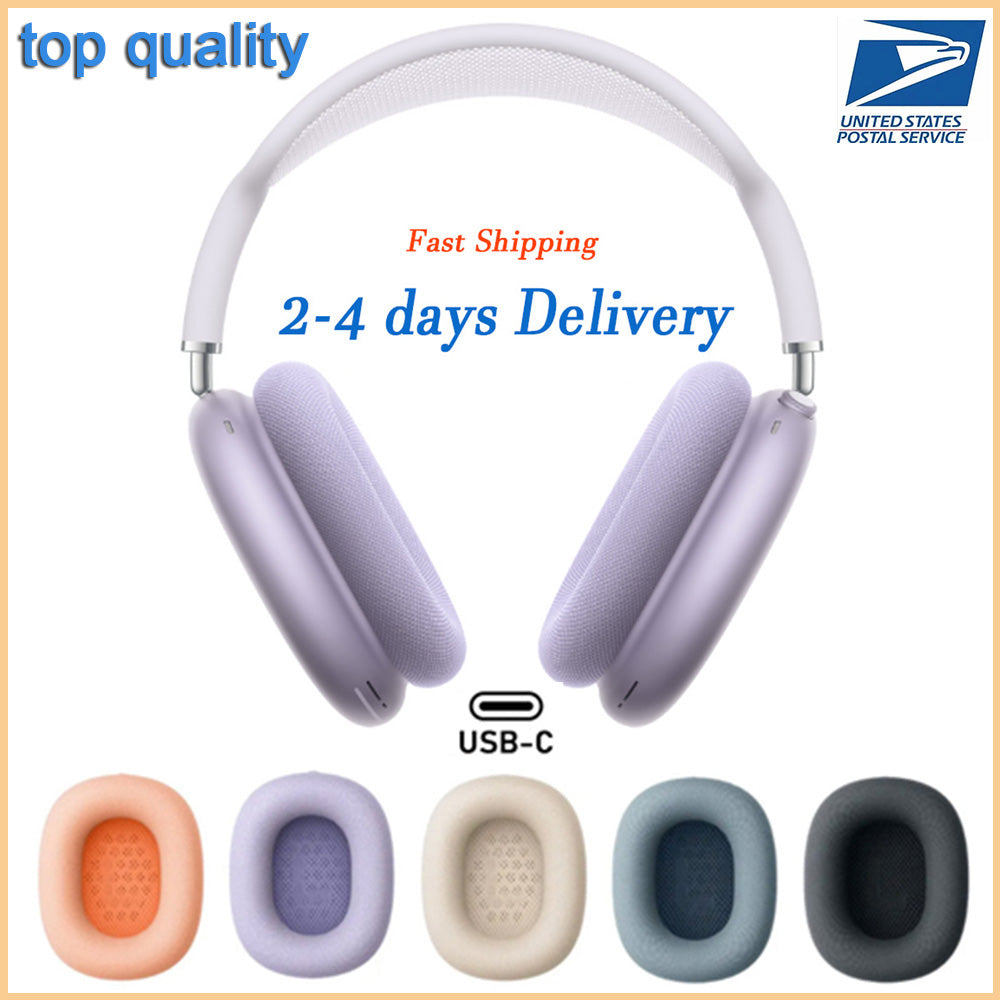 USA Stock Top apple Airpods Max ANC Earbuds Headphone Earphone Accessories Transparent TPU Silicone Protective cases AirPod Maxs Headset phone case