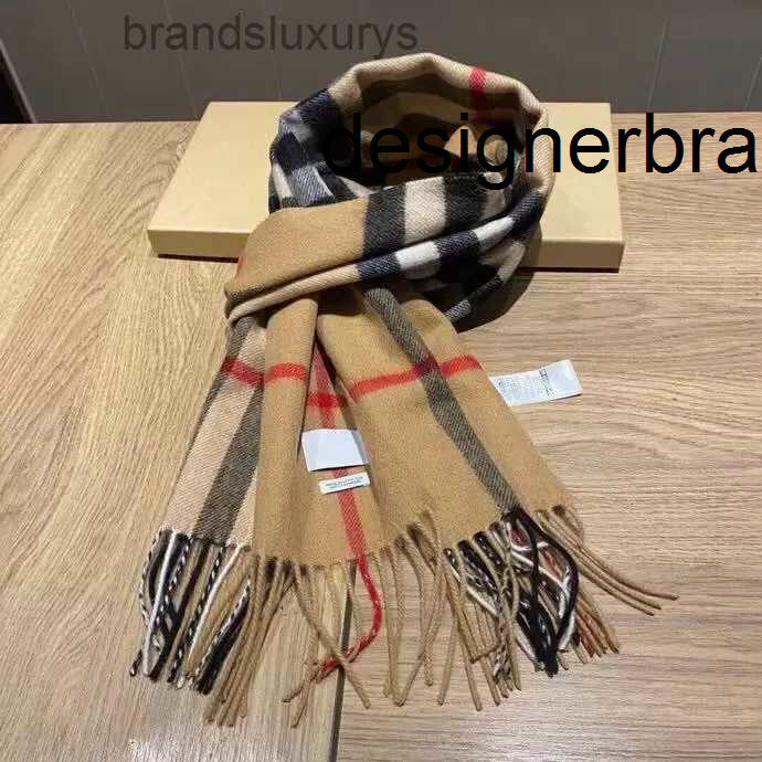 high quality Man Designer Scarf Fashion Brand 100% Cashmere Scarves for Winter Womens Mens Long Wraps Size 180x30cm&acy;bUrbERrInEsS&iecy;OGT2 2
