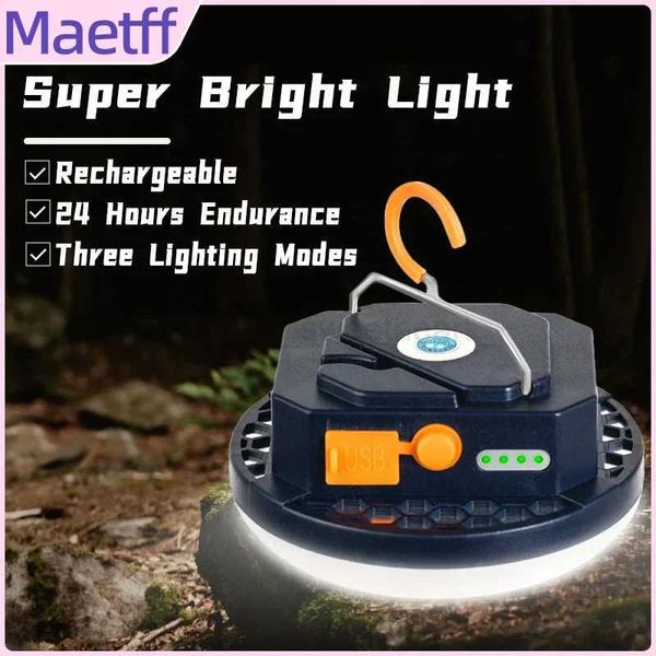 MOSLIGHTING Tent Light Rechargeable Lantern Portable Emergency Night Market Light Outdoor Camping Bulb Lamp Flashlight Home LEDCL240724