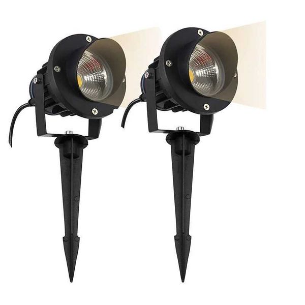 New COB Garden Lawn Light 220V 110V 12V Outdoor LED Peak Light 3W 5W 7W 9W 12W Road Landscape Waterproof Spot Light Bulb X241102