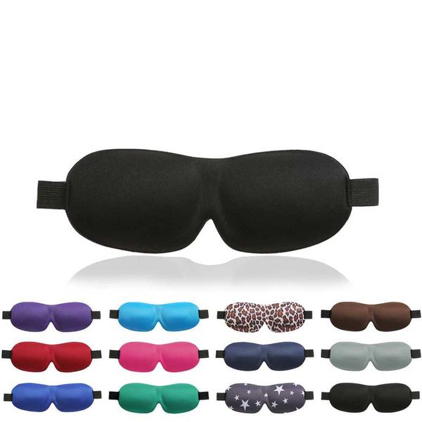 Travel Nap 3D Eyeshade Eye Cover Shading Sleeping Mask Eyepatch Slaapmasker Block Out Light Soft Blackout Sleeping Aid BlindfoldXJ250103