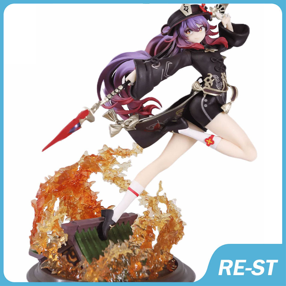 Anime Manga Hot Animation Game Genshin Impact Anime Figures Hu Tao Pvc Action Figurine Home Desk Decoration Model Toy