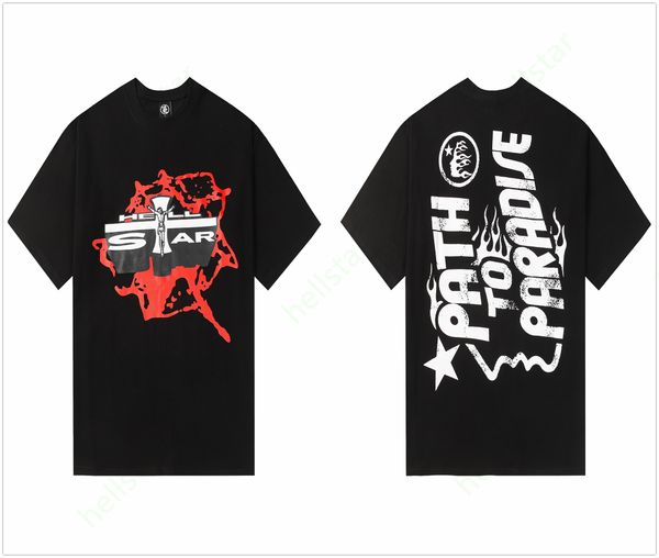 Hellstar Hoodie Global Renowned Brands Hellstar Designer Shirts Graphic Tee Clothes Hipster Fabric Street Graffiti Lettering Foil Print 2571