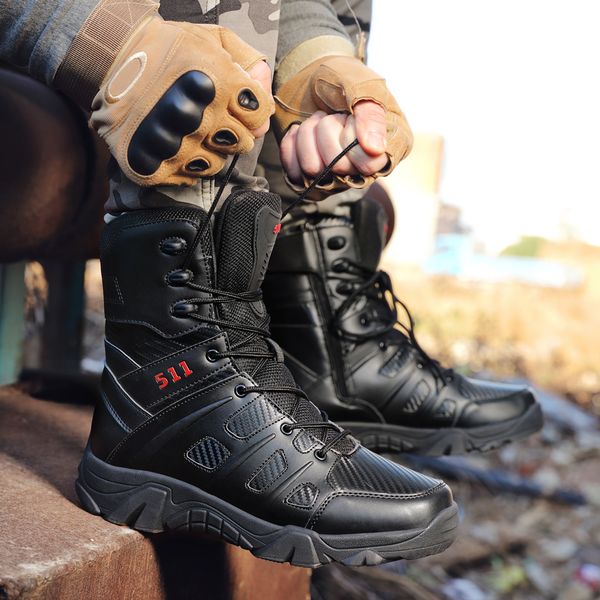 Men for Tactical Boots Autumn Caminhadas Trekking Man Boot Lightweight Outdoor Non-Slip Waterproof Shoes atillas Hombre facf b5dc 6cac