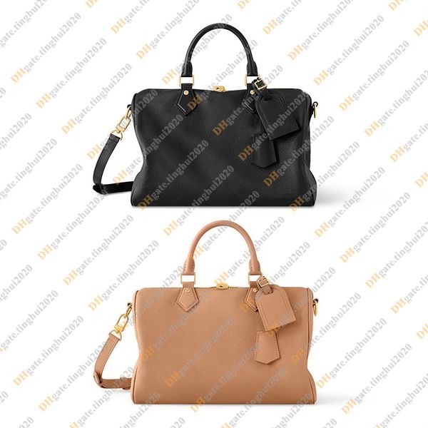 Ladies Fashion Casual Designe Luxury SP 30CM Boston Bag Totes Handbag Shoulder Bags Crossbody TOP Mirror Quality M47186 M11323 Pouch Purse