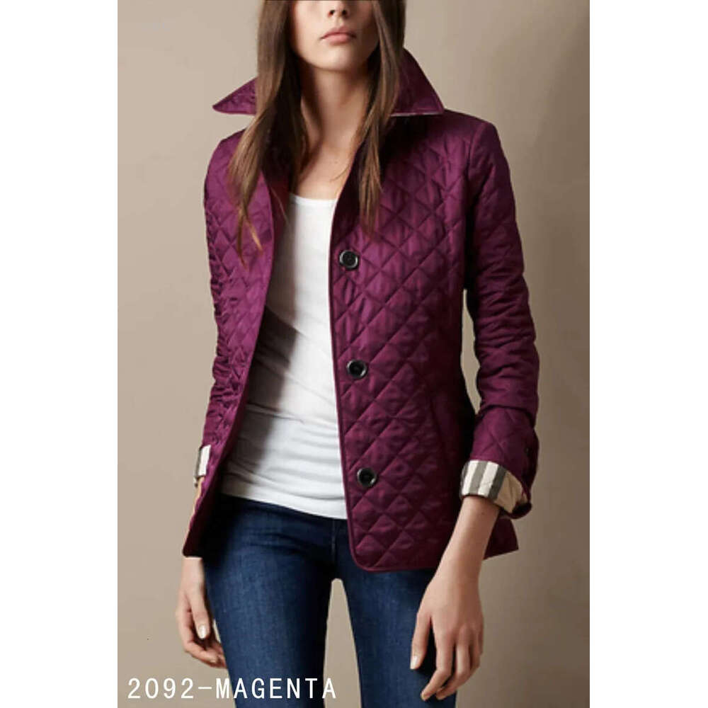 Burburryly jackets Women&#039;s Jackets Designer Jackets Winter Autumn Coat fashion cotton Slim Jacket Plug size XXXL 3c6