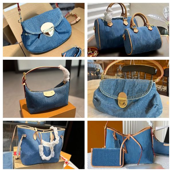 Top quality purses crossbody woman handbag purse shoulder pink bags designer women handbags cross body womens classic denim tote bag