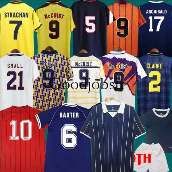Go85 1978 1982 1986 1990 World Cup Scotland football shirts Retro Soccer Jerseys 1991 1992 1993 1994 1996 1998 2000 Vintage jersey Collectio