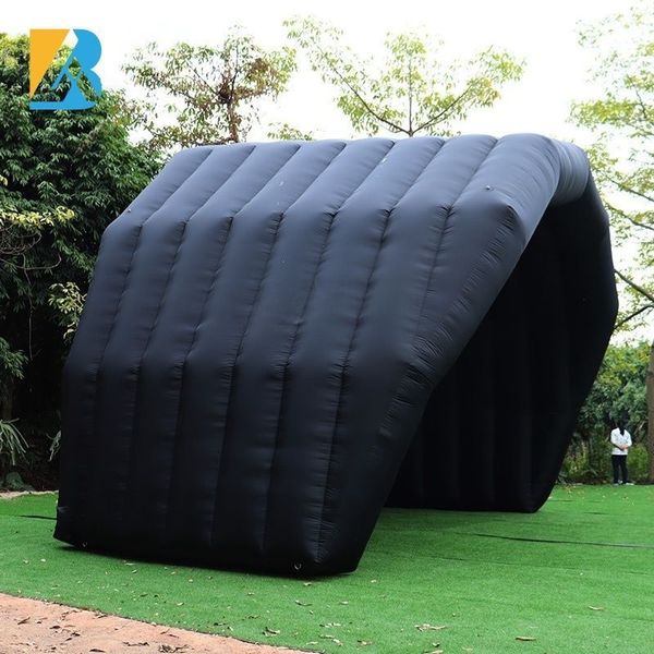Inflatable Black Stage Tent Inflatable Outdoor Music Concert Performance Event Conference Inflatable Tent
