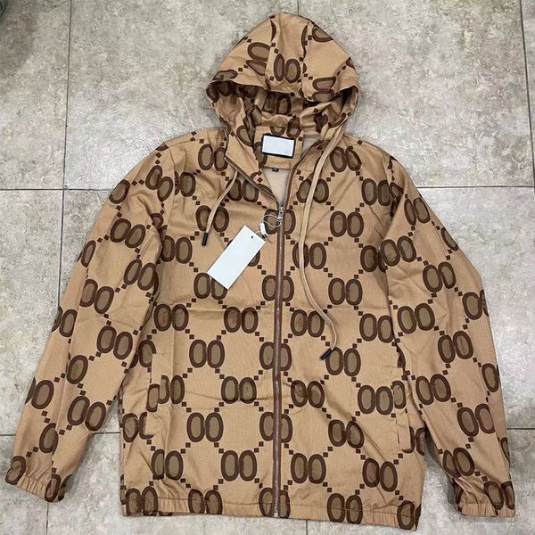 mens jacket designer hoodie winter coat jackets autumn slim outerwear men women windbreaker zipper mens coats jackets